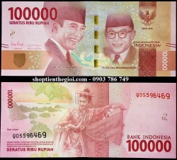 Indonesia 100.000 Rupiah 2016 UNC