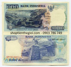 Indonesia 1000 rupiah 1992 UNC - SP001625