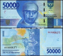 Indonesia 50.000 Rupiah 2016 UNC