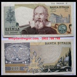 Italia 2000 lira Galileo 1973 Cũ (tờ) - SP006123