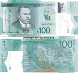 Jamaica 100 Dollars 2022 UNC Polyme - SP007593