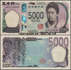 Japan - Nhật 5000 Yên 2024 UNC - SP007813