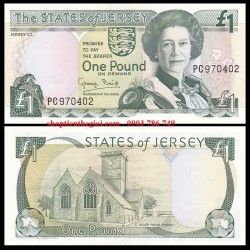 Jersey 1 Pound 1993 UNC