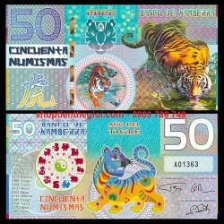 Kamberra 50 numismas 2022 UNC Cọp (tờ) - SP006141