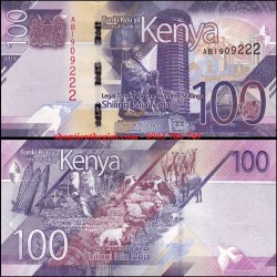 Kenya 100 shillings 2019 Unc