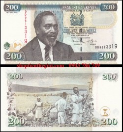 Kenya 200 shillings 2010 Unc