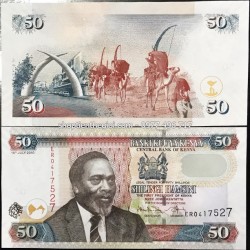 Kenya 50 shillings 2009 Unc