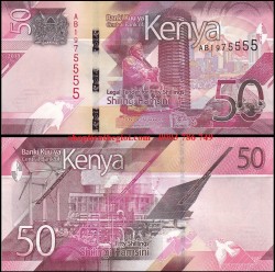 Kenya 50 shillings 2019 Unc