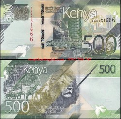 Kenya 500 shillings 2019 Unc