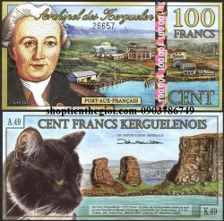 Kerguelen 100 Francs 2012 Polyme UNC