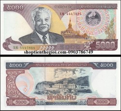 Lào 5000 kip 2003 UNC