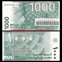 Lebanon - Li ban 1000 Livre 2004 UNC - SP006036