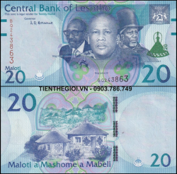 Lesotho 20 Maloti 2021 UNC - SP007854