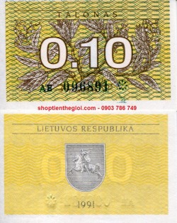 Lithuania 0.10 Talonu 1991 UNC - SP006257