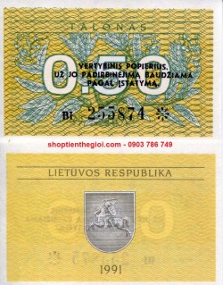 Lithuania 0.50 Talonu 1991 UNC - SP006258