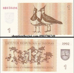 Lithuania 1 Talonu 1992 UNC - TT000745