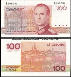 Luxembourg 100 Francs 1986 UNC