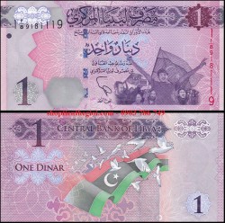 Libya 1 Dinar 2013 UNC