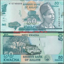 Malawi 50 Kwacha 2016 UNC