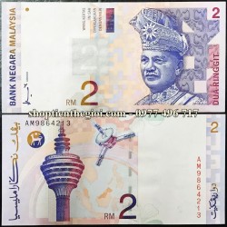 Malaysia 2 Ringgit 1996 UNC