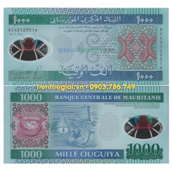 Mauritania 1000 Ouguiya 2014 UNC Polyme - SP001984