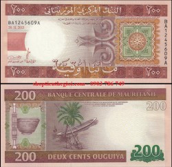 Mauritania 200 Ouguiya 2013 UNC