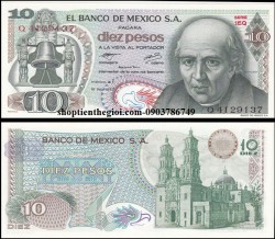 Mexico 10 Pesos 1987 UNC - TT000562