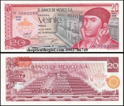 Mexico 20 Pesos 1987 UNC