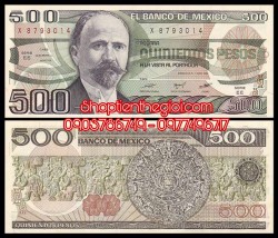 Mexico 500 Pesos 1983 UNC