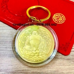 Móc Khoá Xu Phật Di Lạc - SP007125