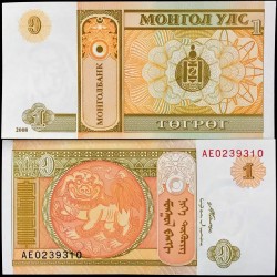 Mông Cổ 1 Tugrik 1993 UNC