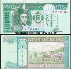 Mông Cổ 10 Tugrik 2011 UNC