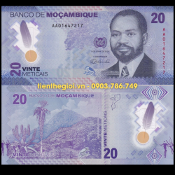 Mozambique 20 Meticais 2024 UNC Polyme - SP008029