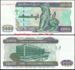 Myanmar 1000 Kyat 2004 UNC