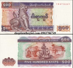 Myanmar 500 Kyats 2004 UNC