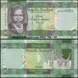 Nam Sudan 1 Pound 2011 UNC