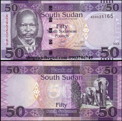 Nam Sudan 50 Pound 2017 UNC