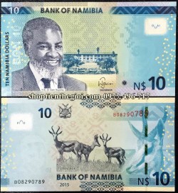 Namibia 10 Dollar 2015 UNC