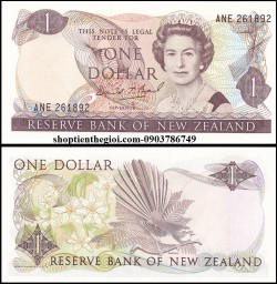 New Zealand 1 dollar 1989 UNC - TT000628