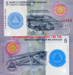 Nicaragua 5 Cordoba 2020 UNC Polyme - SP002017