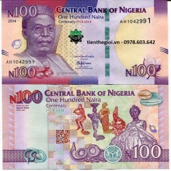 Nigeria 100 Naira 2014 UNC - SP002015