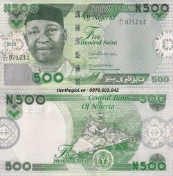 Nigeria 500 Naira 2022 UNC - SP007428