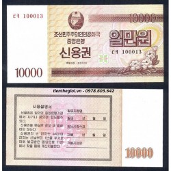 North Korea - Triều Tiên 10.000 Won 2003 UNC Trái Phiếu - SP001320