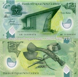 Papua New Guinea 2 Kina 2013 UNC Polymer