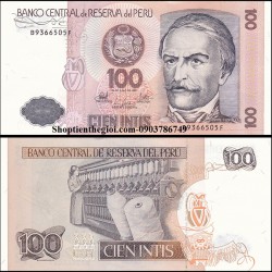 Peru 100 Intis 1987 UNC