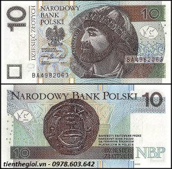 Poland - Ba Lan 10 Zlotych 2016 UNC - SP007372