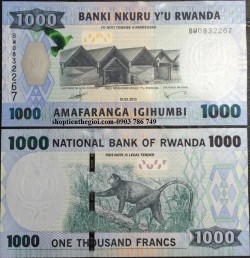 Rwanda 1000 Francs 2015 UNC