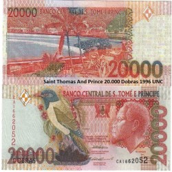 Saint Thomas And Prince 20.000 Dobras 1996 UNC - SP002029