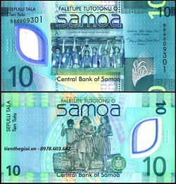 Samoa 10 Tala 2023 UNC Polyme - SP007537