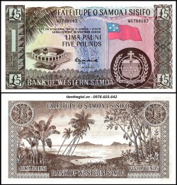 Samoa 5 Pounds 2020 UNC - SP007437